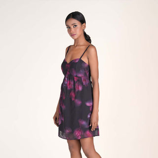 WHIMSICAL MUSE DRESS IN ROSE DREAM PRINT