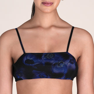 IVY TOP IN MIDNIGHT BLOOM PRINT